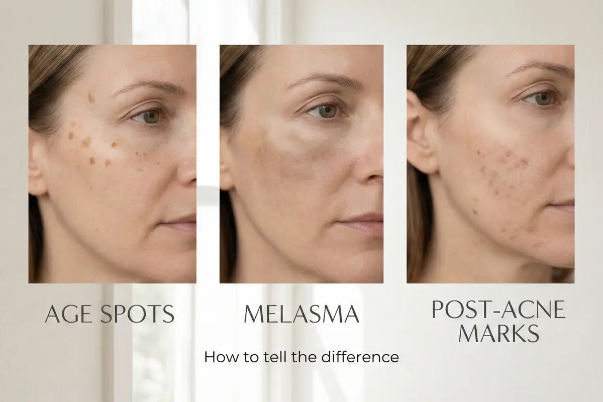 Telling the difference in dark spots