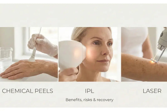 Chemicals, lasers & IPL for Dark Spots