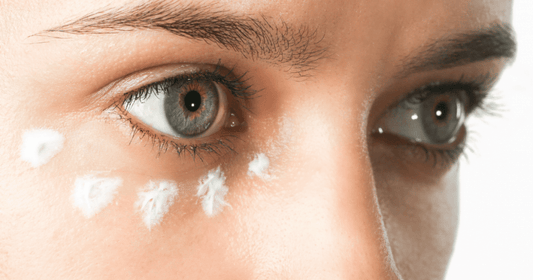 Eye creams and serums side by side, comparing Australian prices for wrinkle products after 45