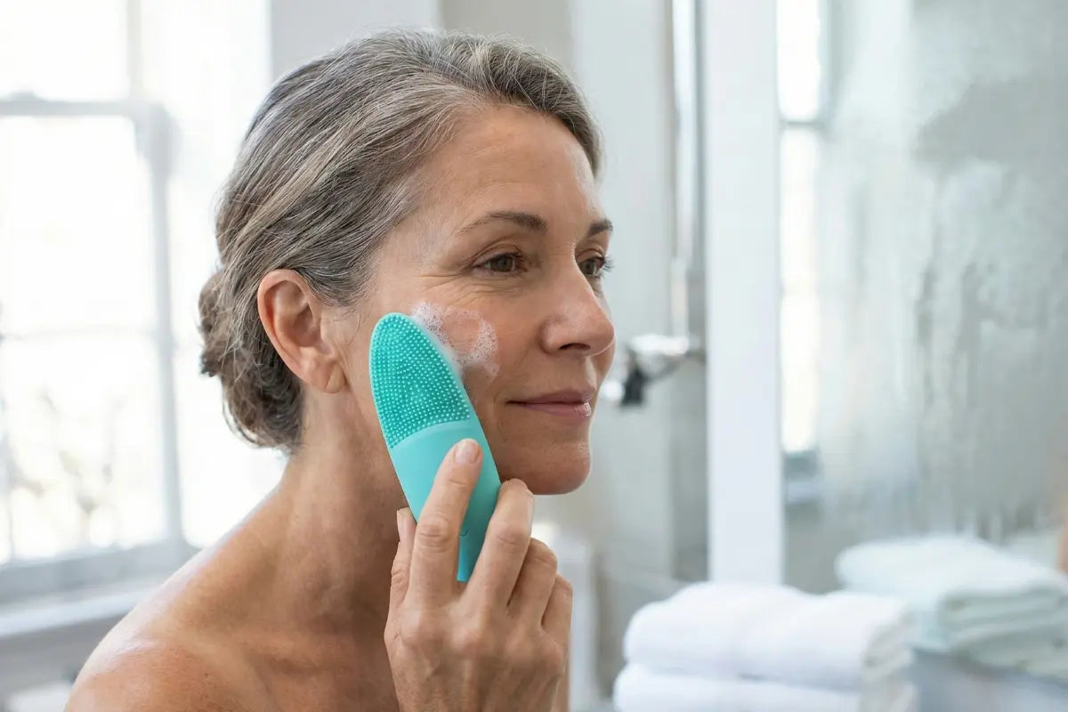 T-Zone-Facial-Cleansing-Brush-with-Heat-Technology-Genova-T-Zone-Australia Genova Skincare