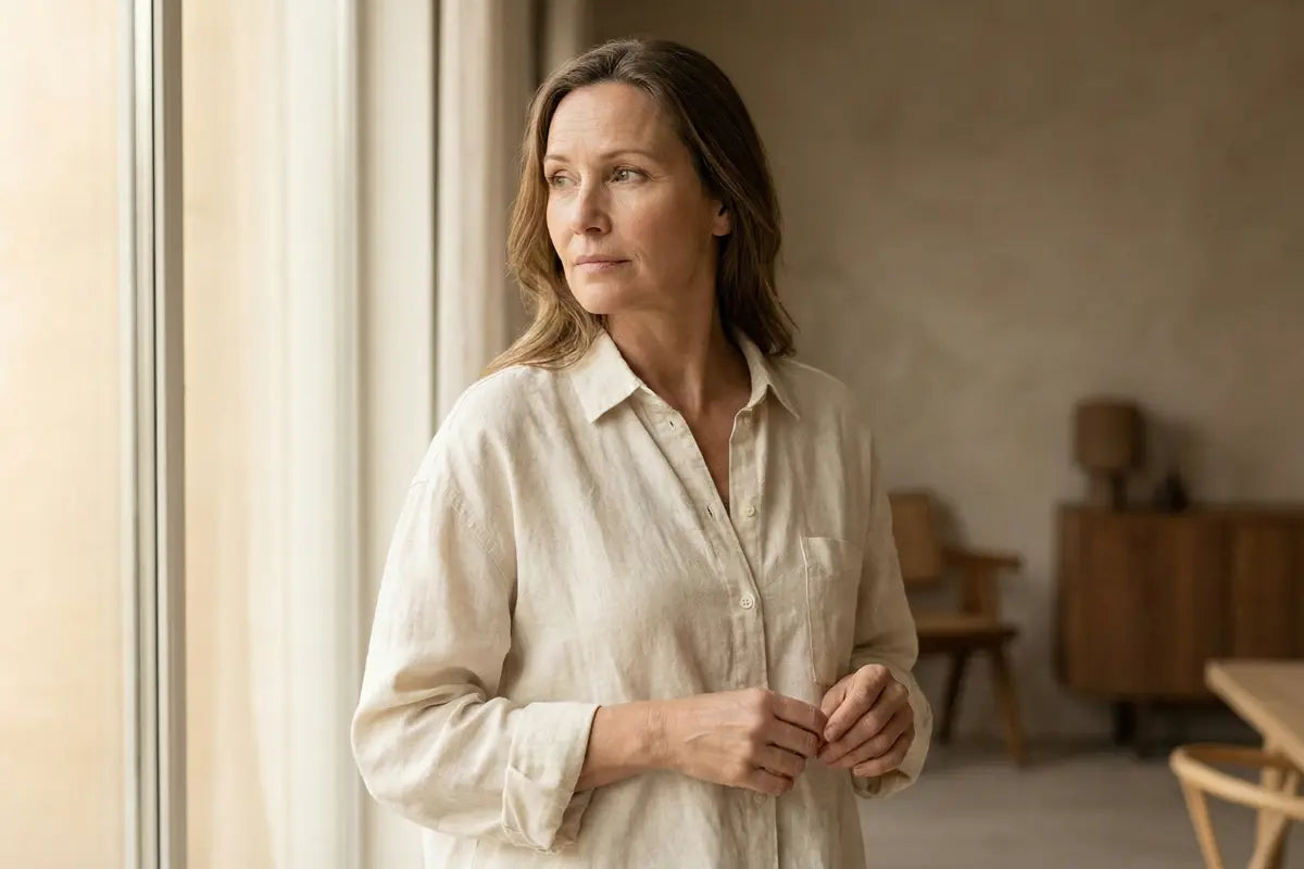 A woman making better skincare decisions