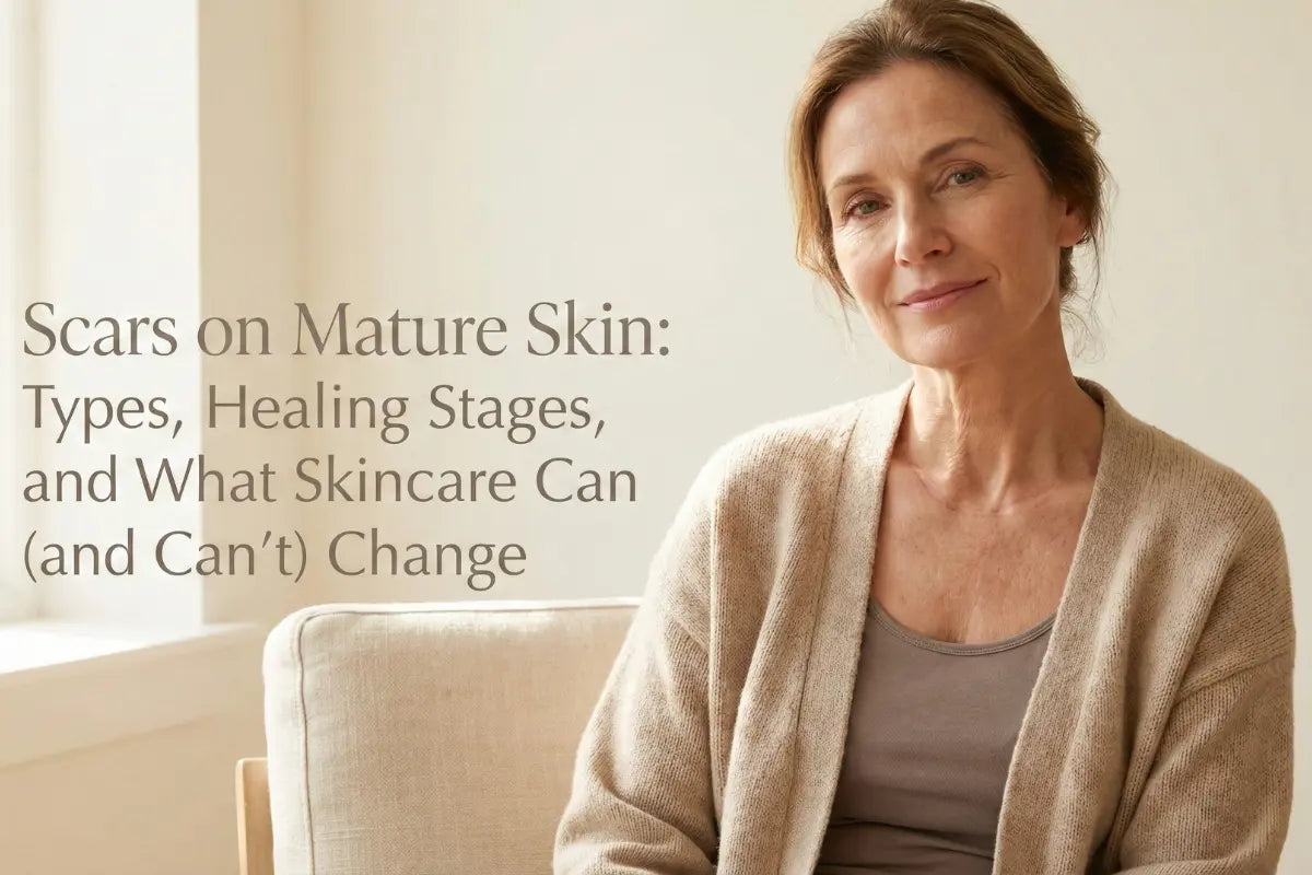 Maturing Scar Scars on Mature Skin: Types, Healing Stages, and What Skincare Can ...