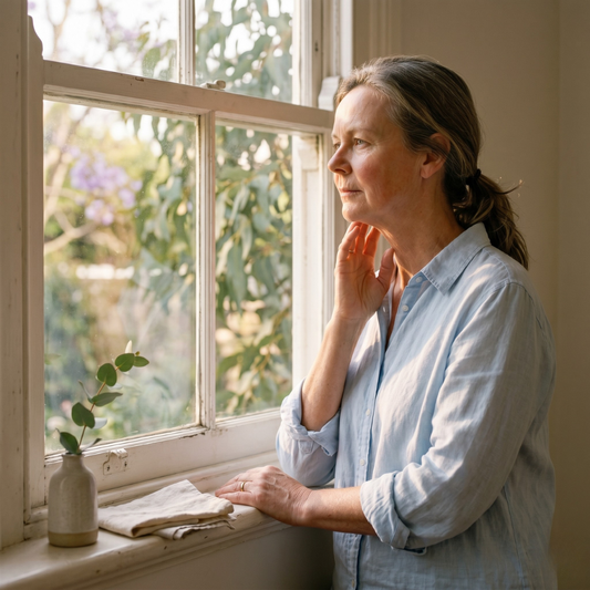 Australian woman over 45 recognising her skin a year smoke-free