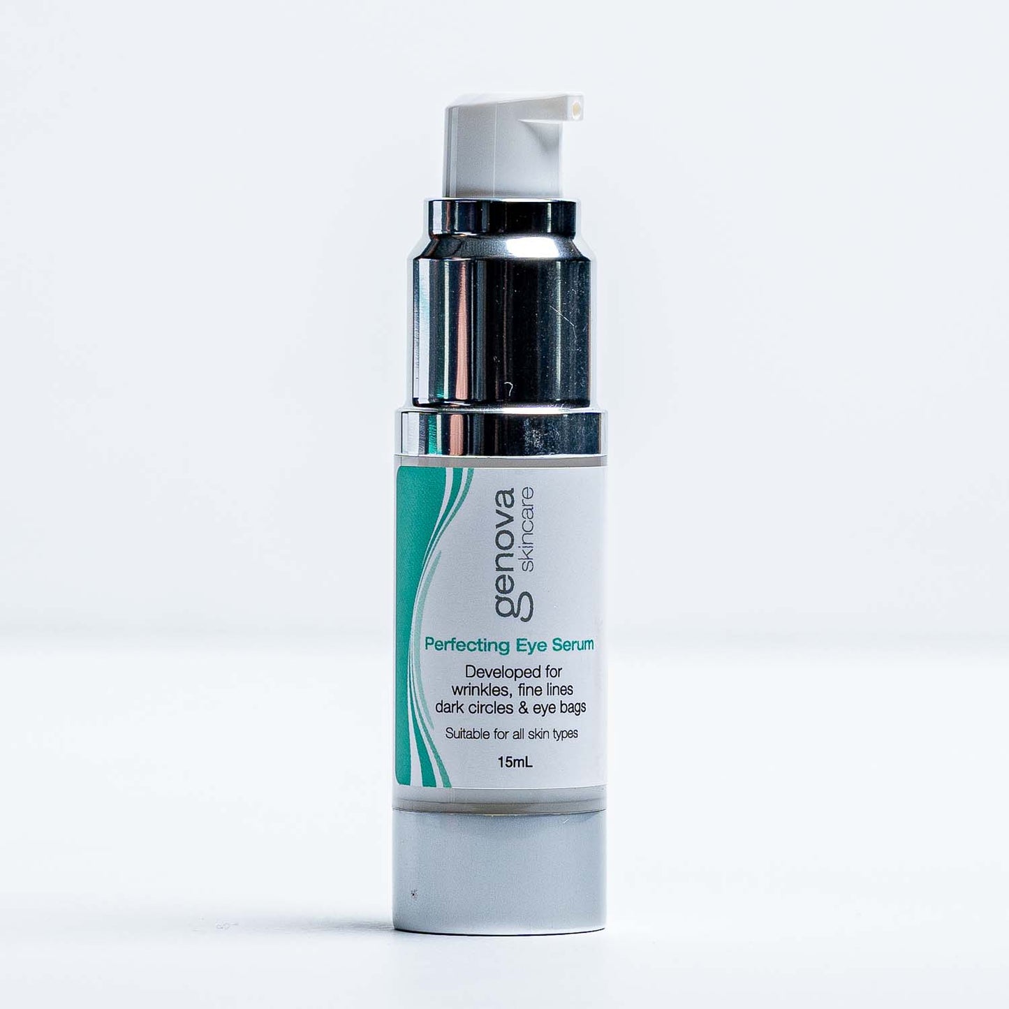 Reduce eye puffiness with Genova Perfecting Eye Serum