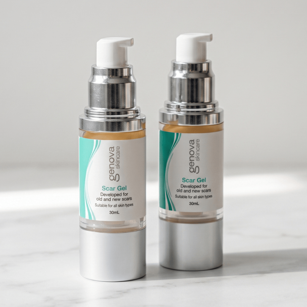 Genova Skincare Products Bundle 2 x 30ml Genova Silicone Scar Gel — 12-Week Course (2 Pack)