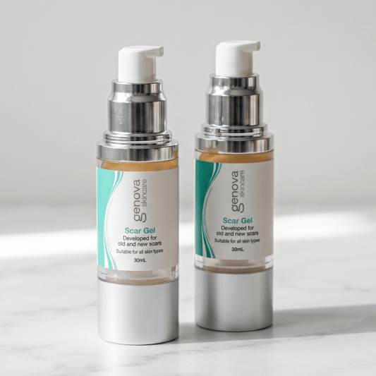 Genova Skincare Products Bundle 2 x 30ml Genova Silicone Scar Gel — 12-Week Course (2 Pack)
