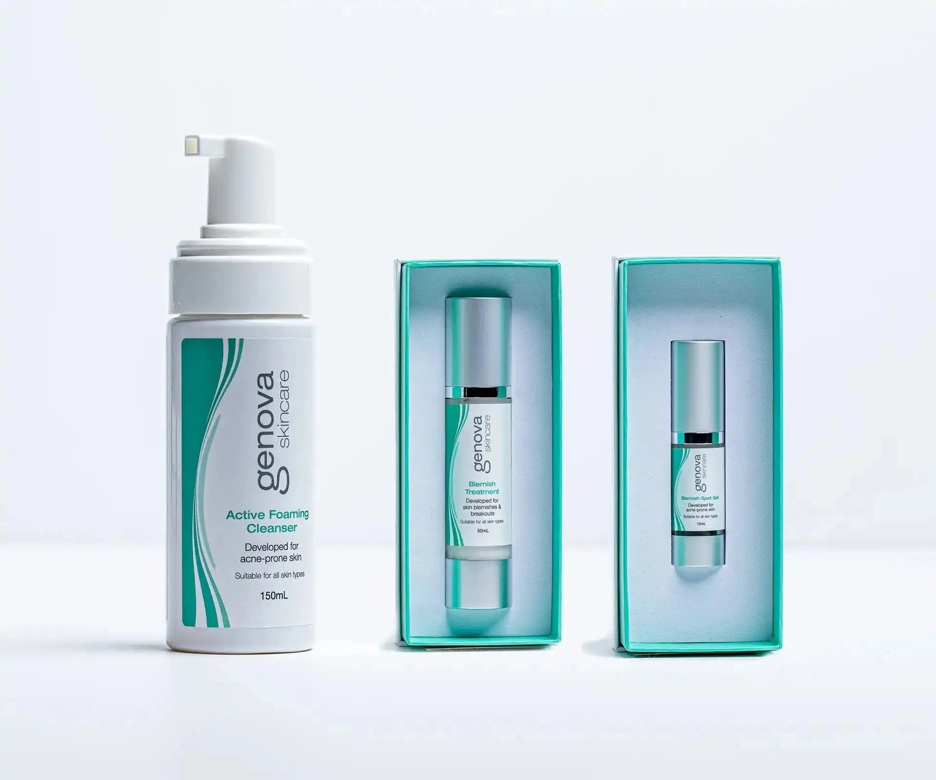 Genova Skincare Products Bundle Acne & Blemish Care Package